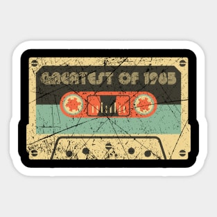 Vintage 1985 Greatest Of 1985 35th birthday Retro Cassette Mixtape 35 yo Sticker